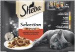 Sheba Selection in sauce - паучове за котки микс 4x85g - Image 4
